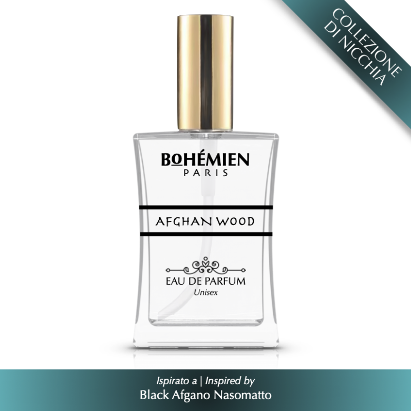 Bohémien Afghan Wood - ispirato a BLACK AFGANO NASOMATTO