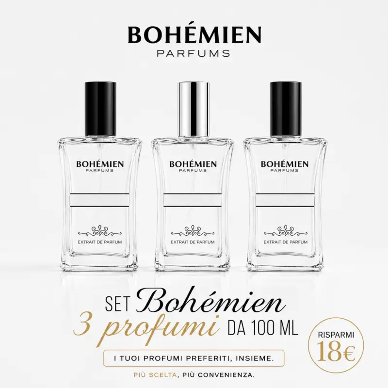 SET 3 PROFUMI 100ml A SCELTA