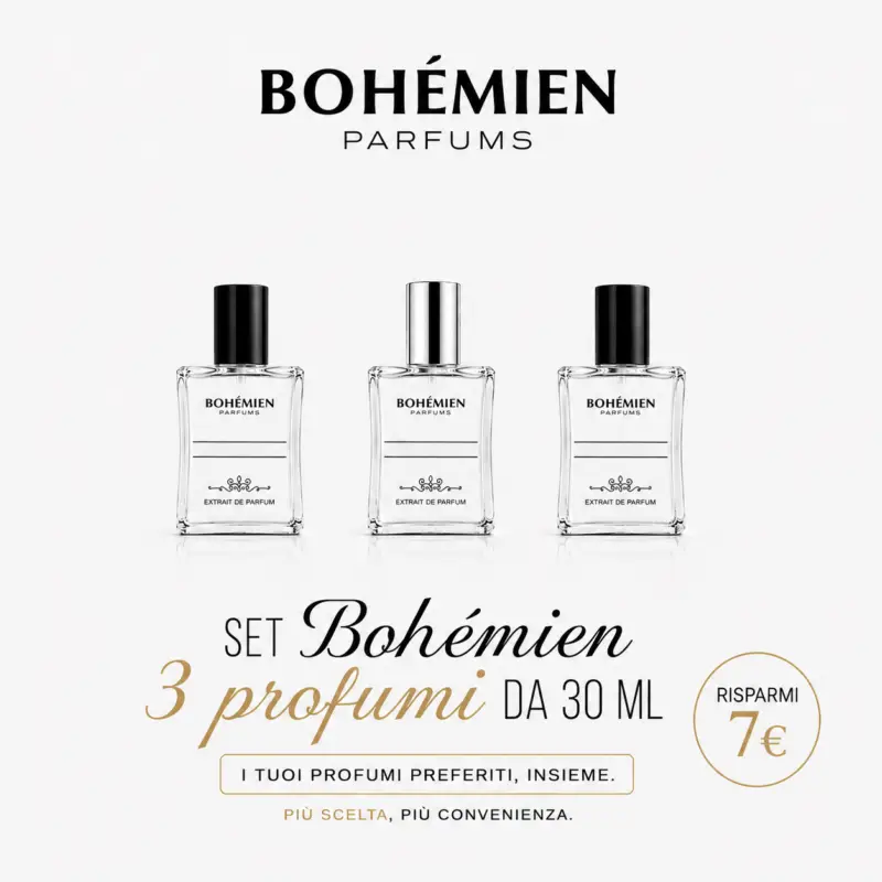SET 3 PROFUMI 30ml A SCELTA